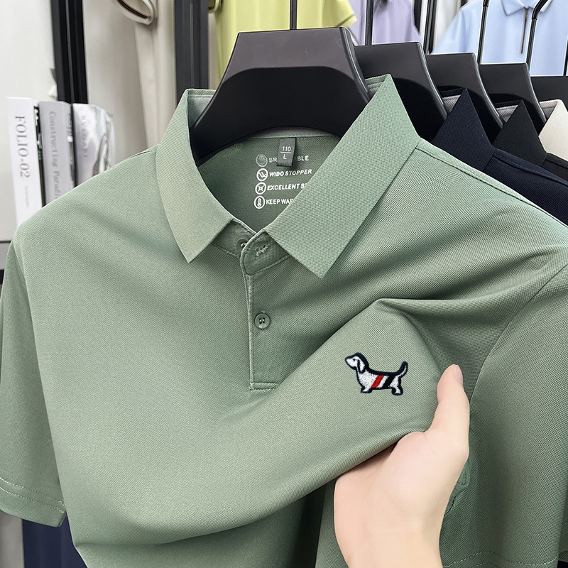 Men Short Sleeve Polo Shirt Po - Polo Shirt Pique review and price