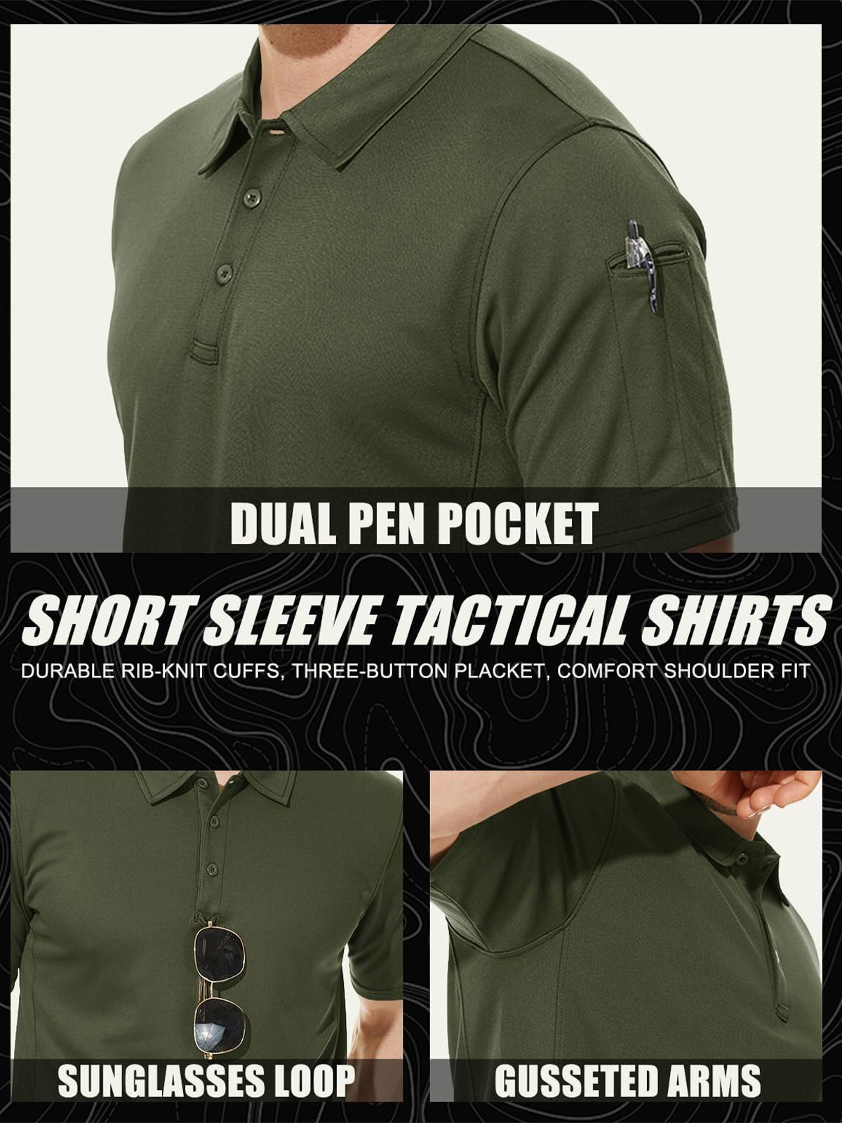 MAGCOMSEN Mens Polo Shirts Sho - Polo Shirt Pique review and price